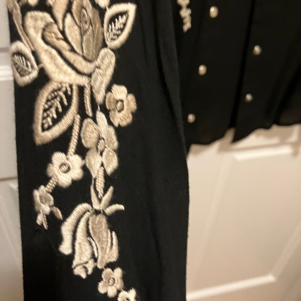 Stetson Western Embroidered Shirt S - Picture 3 of 6